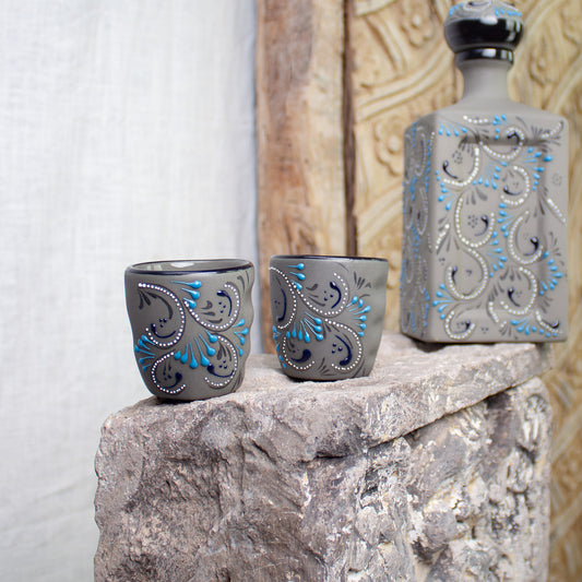 Stoneware Shot Glass | Noir Edition Ceramic Shooters