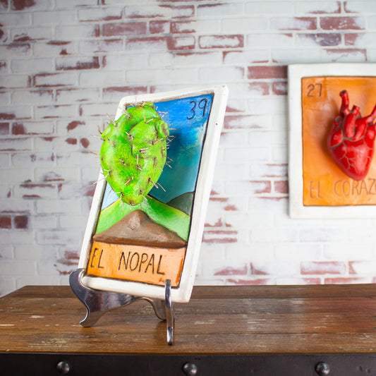 Loteria Card Wall Art | Heart of the Desert #39. Limited Edition