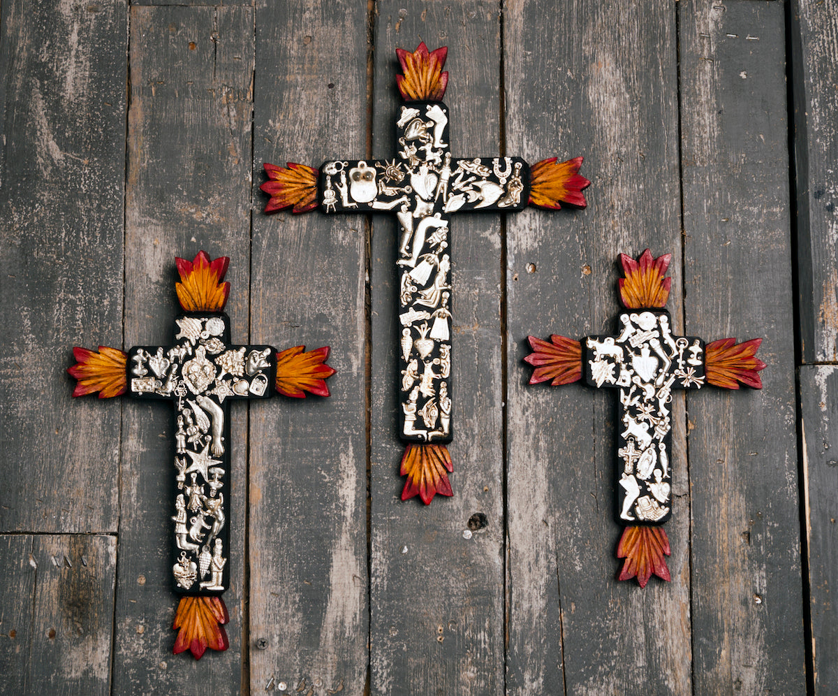 Illuminated Milagros Cross | Large