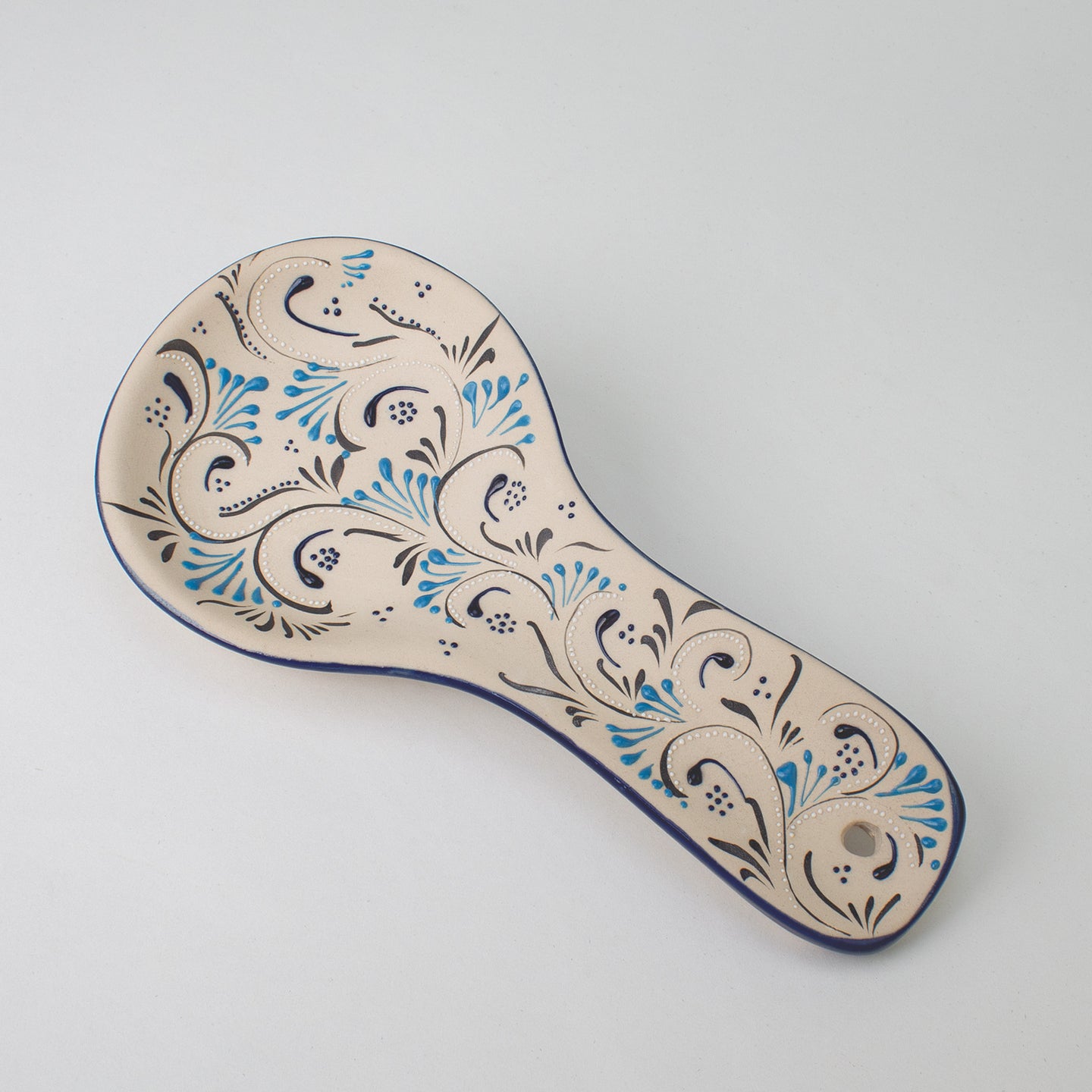 Stoneware Spoon Rest Azules Edition
