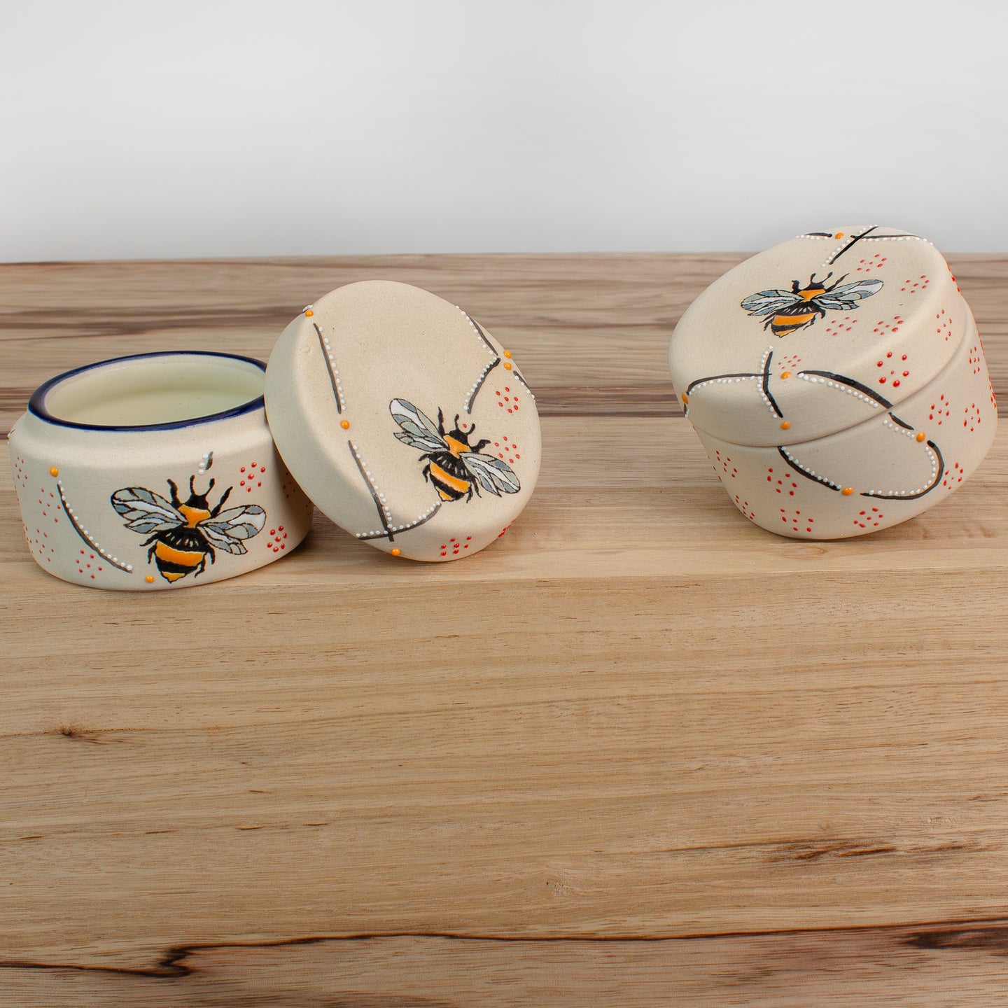 Stoneware Spice Caddy Salt Cellar | Bumble Edition