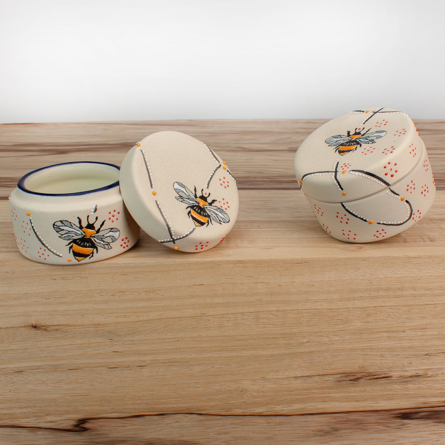 Stoneware Spice Caddy Salt Cellar | Bumble Edition