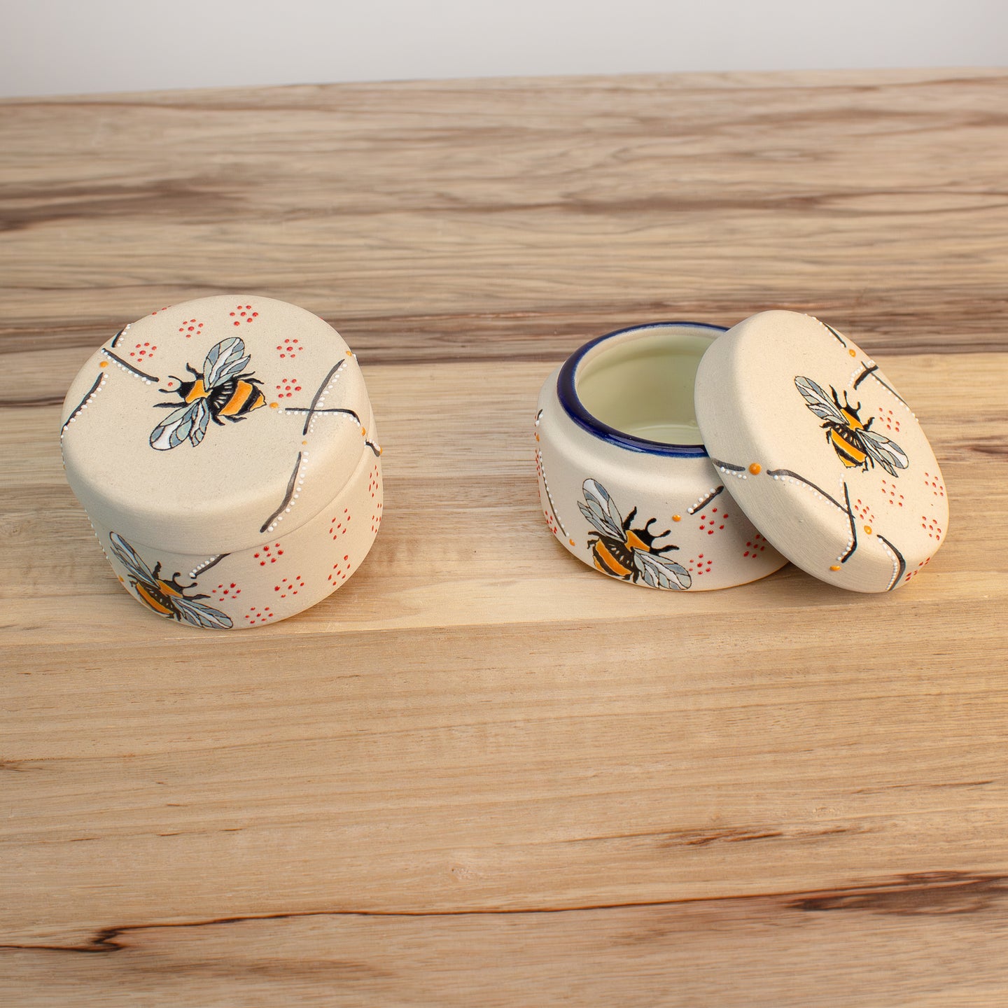 Stoneware Spice Caddy Salt Cellar | Bumble Edition