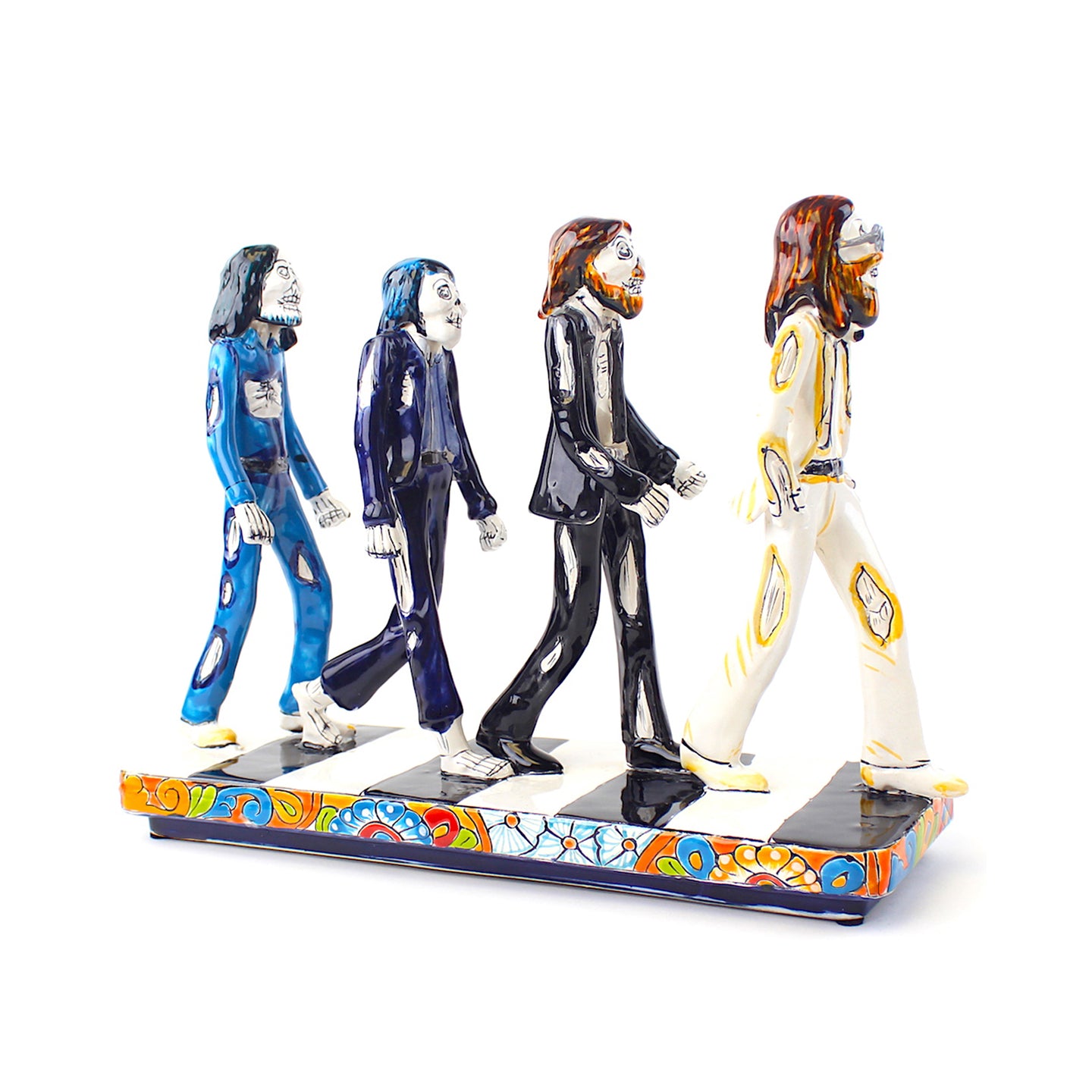 Beatles Crossing Over Sculpture