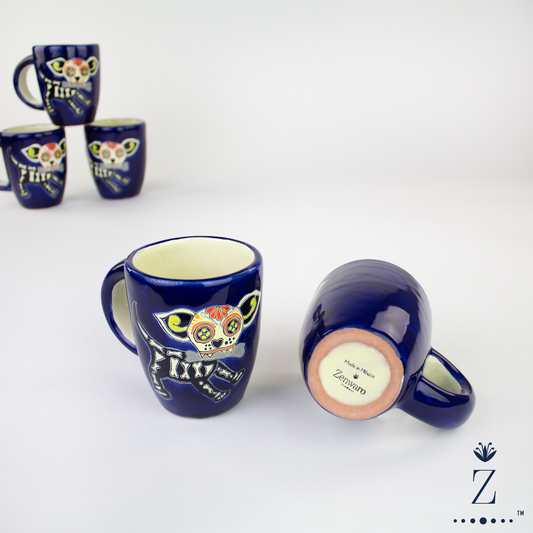 Muertos Dog Mugs | Talavera Ceramic Mugs