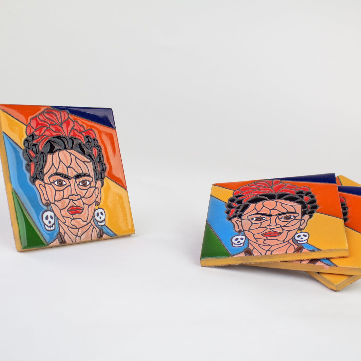 Ceramic Coaster set | Pieces of Frida.