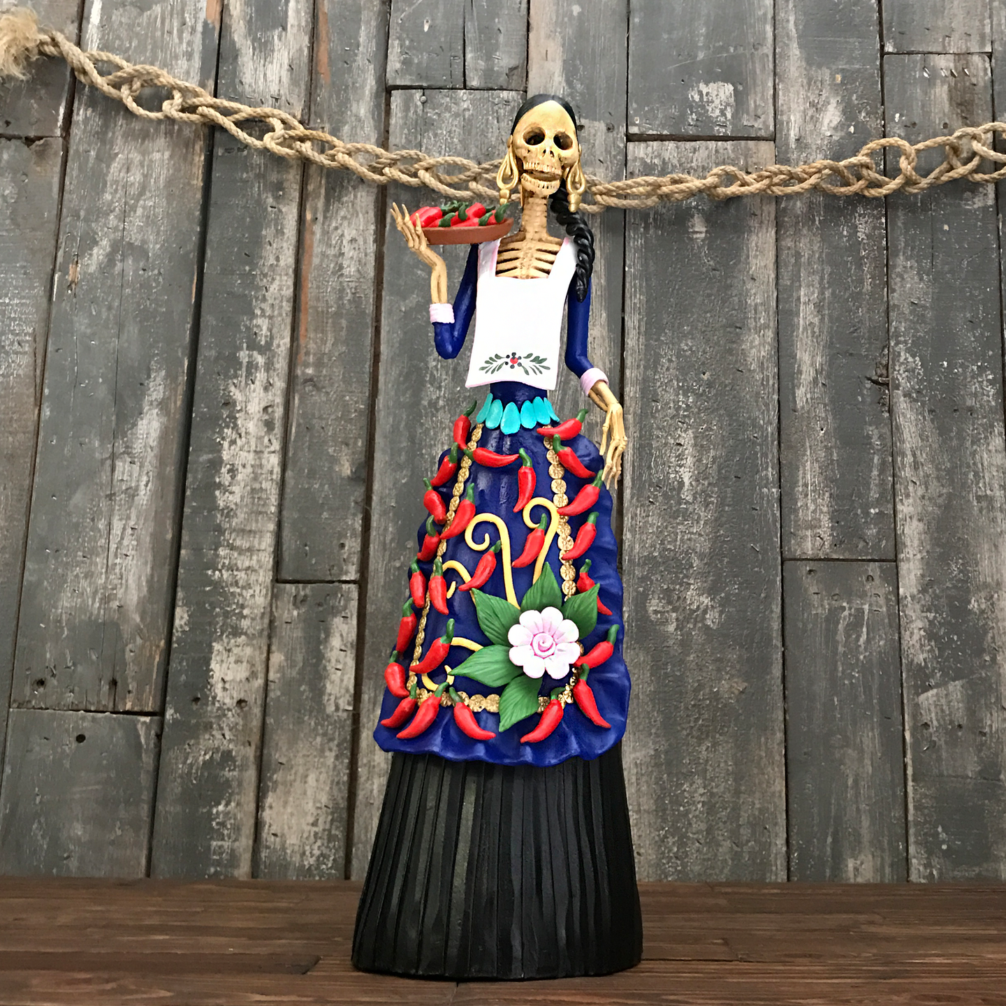 La Cocinera| Hand Sculpted Catrina