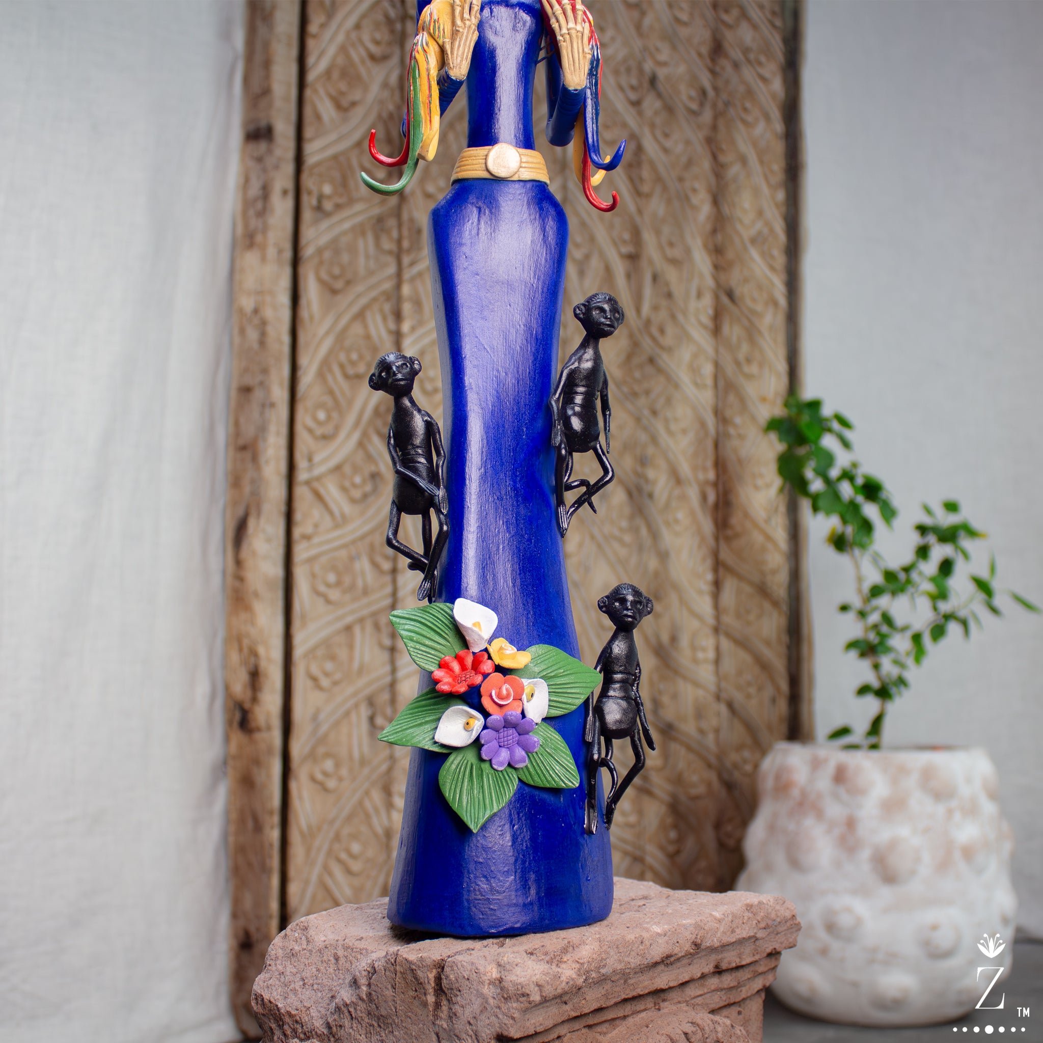 Frida Kahlo Figurine. Blue. Limited Edition