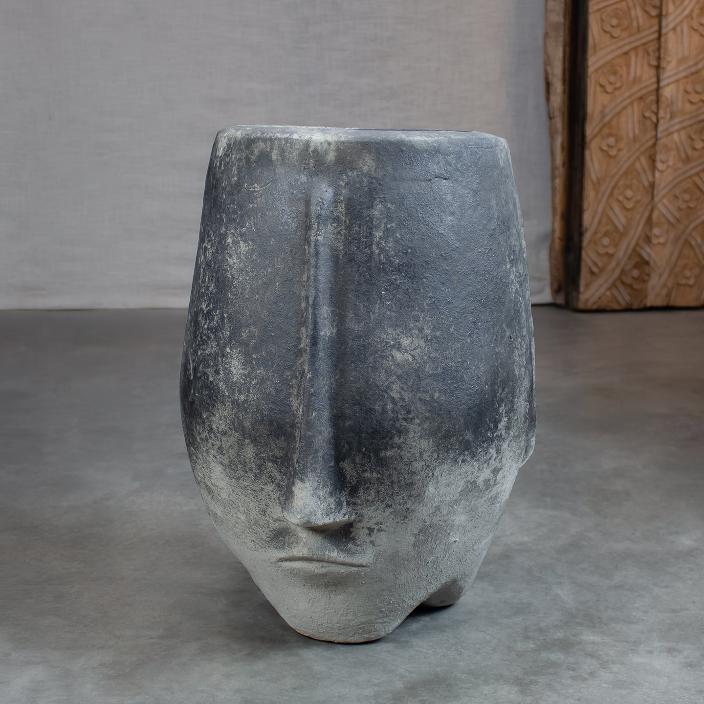 Mexican terracotta planter.