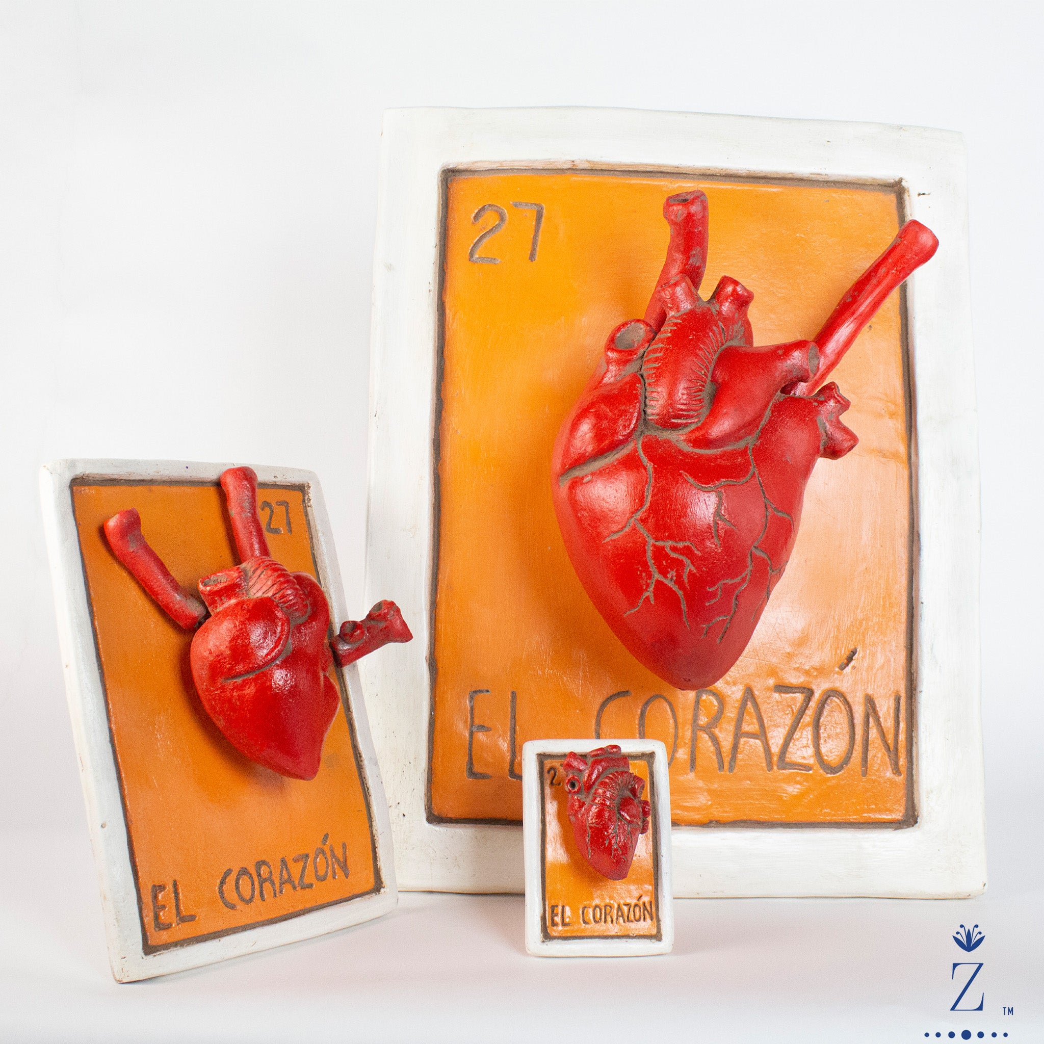 Giant La Loteria Card | El Corazon #27 - Zenwaro