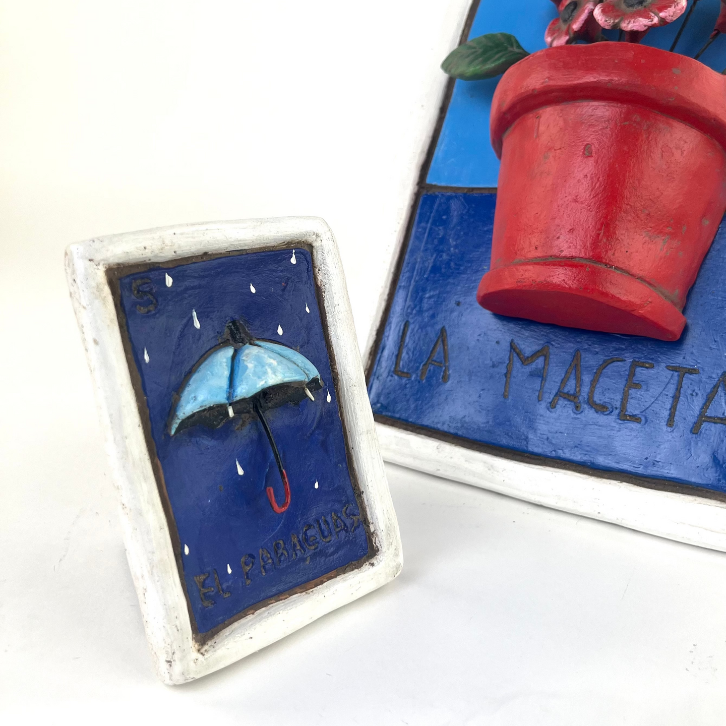 Loteria Card Wall Art, El Paraguas #5 Special Edition