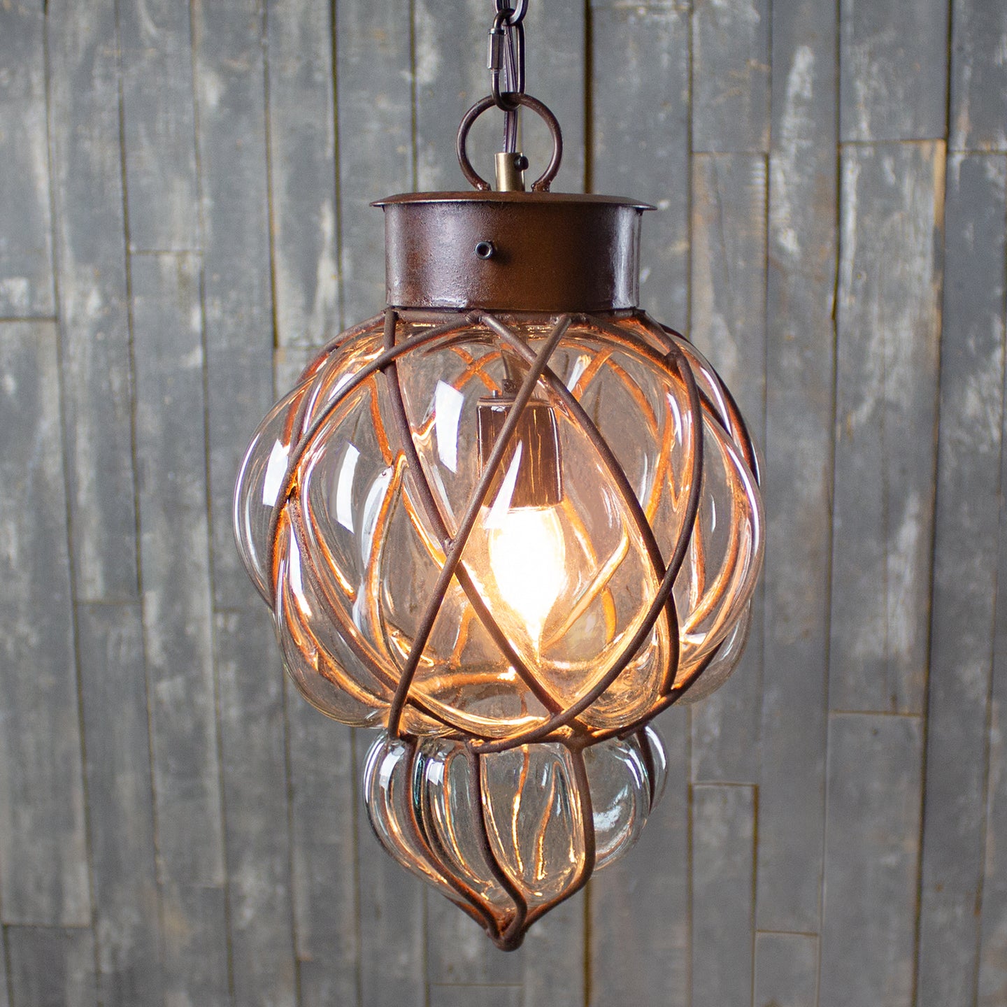Piña Pendant Light | Small Clear