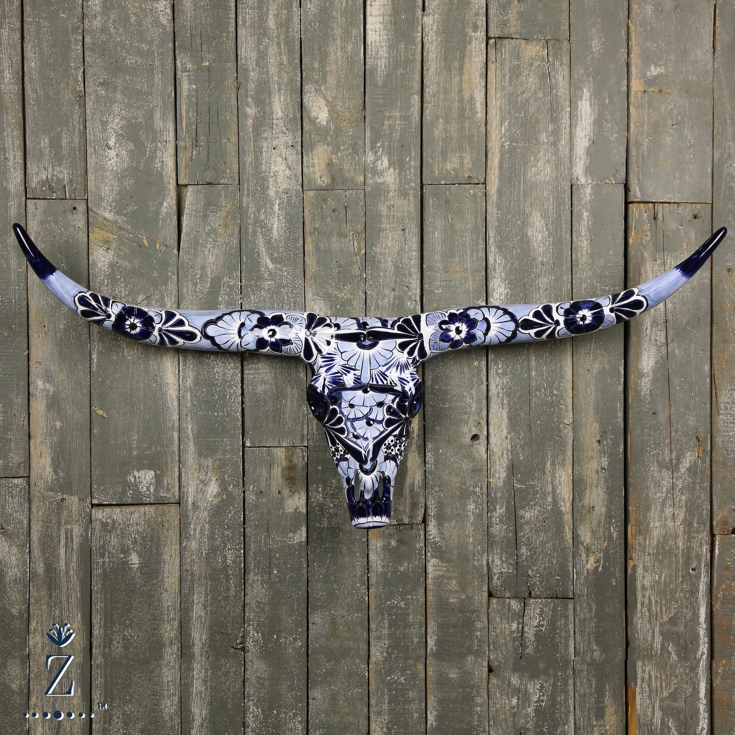 Longhorn Sculpture | Azules Talavera