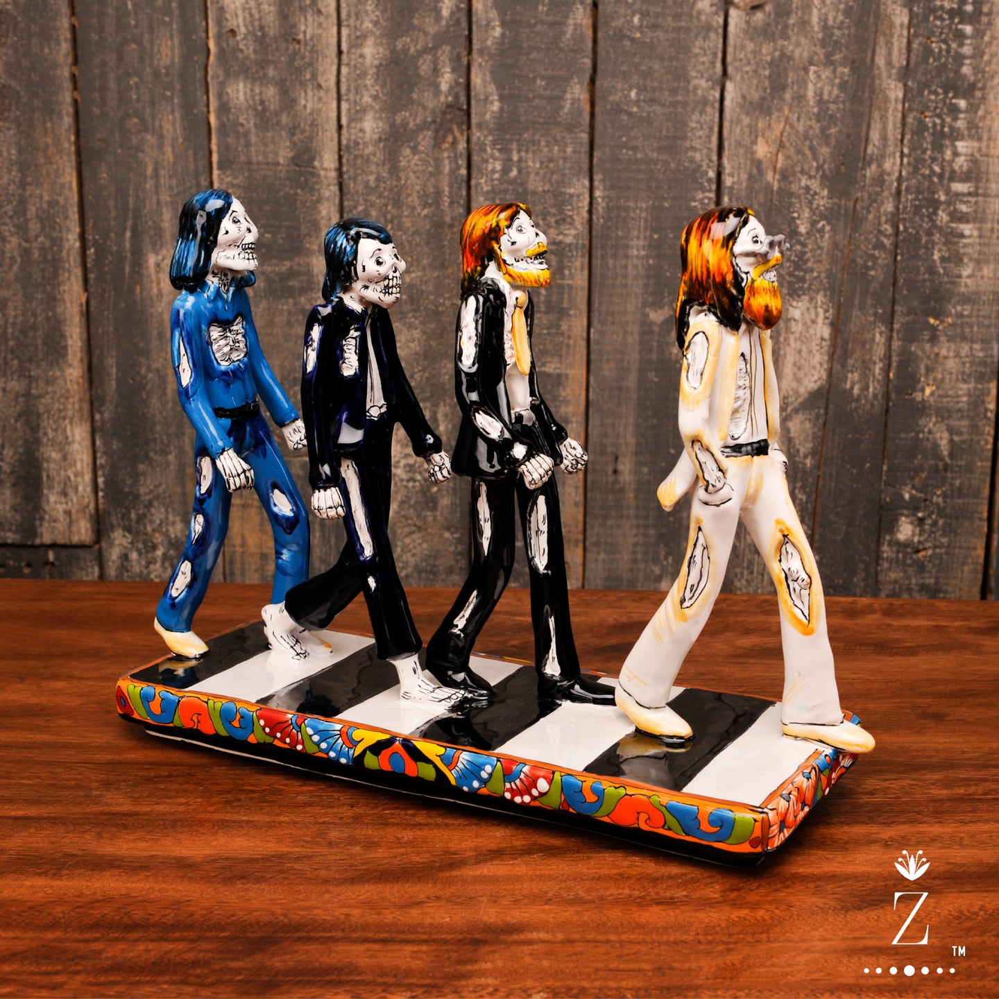 Beatles Crossing Over Sculpture