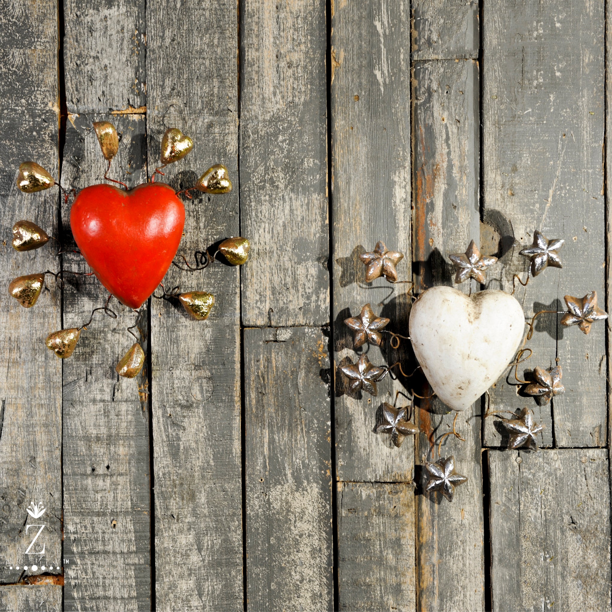 Devotion Sprung Heart Sculptures