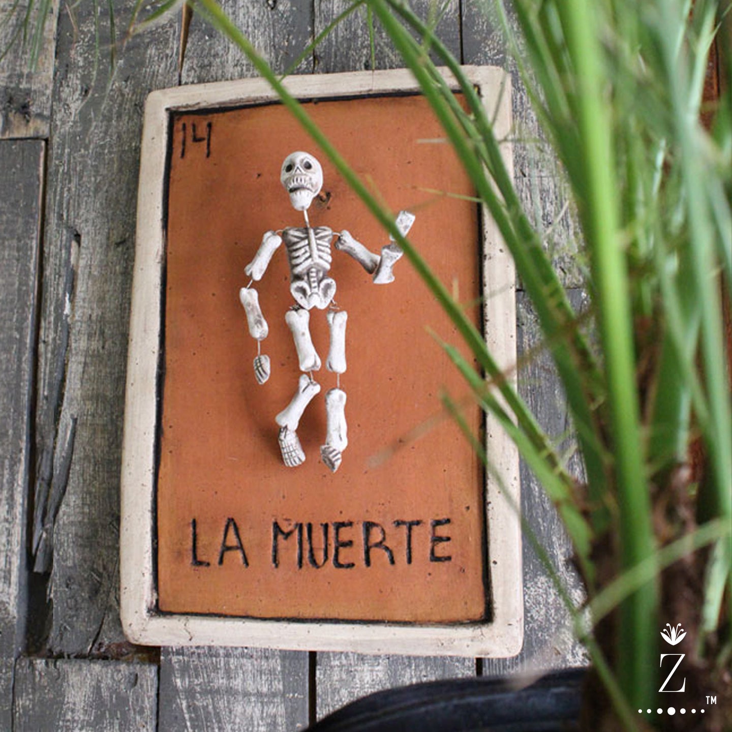 Loteria Card art La Muerte #14