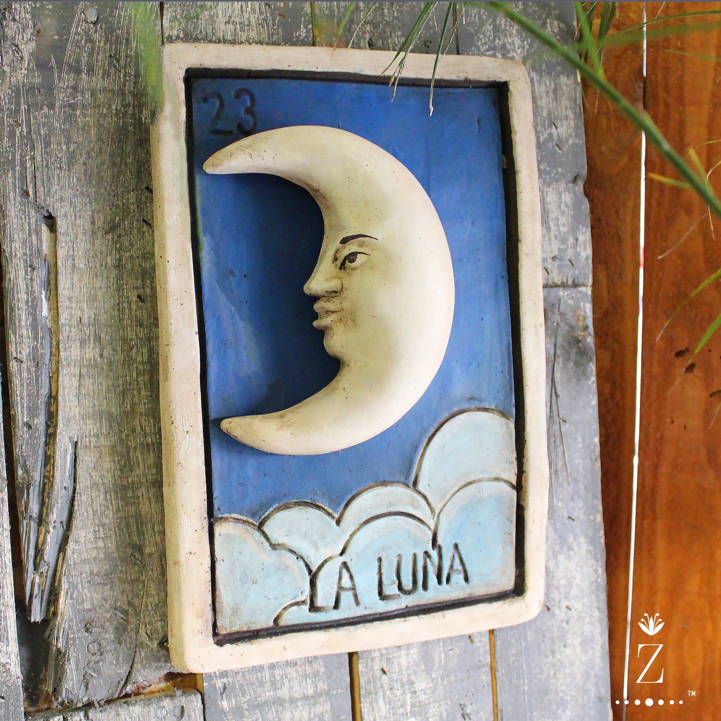 Loteria Card Wall Art, La Luna #23